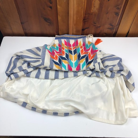 Altar'd State Coastal Striped Embroidered Boho Dress
Festival Cottagecore - Picture 10 of 12